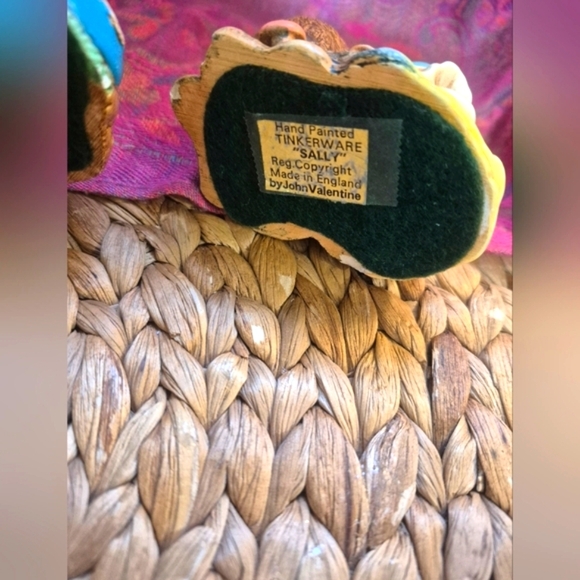 2 Woodlander And 3 Tinkerware Vintage Bunny Figurines - Picture 9 of 10